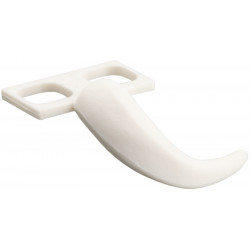 Minifigure Costume Tail Dinosaur: {бял}