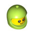 MINI FIGURE, BABY HEAD, NO. 20: {ярко жълт}