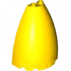 WALL ELEMENT CONE 3X6X6 : {ярко жълт}