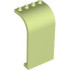 WALL ELEMENT W. CURVE 3X4X6: {пролетно жълто-зелен}