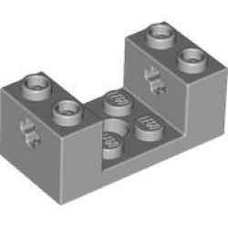 WHEEL BEARING 2X4X1 1/3 W/ CROSS HOLE: {умерено каменно сив}