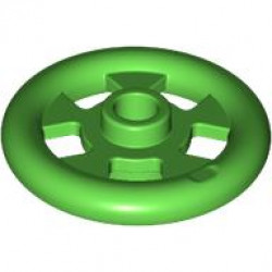 RING 3X3, W/3.2 SHAFT, NO. 2: {ярко зелен}