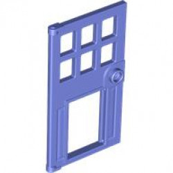 DOOR 4X6, W/ CUT OUT, NO. 1: {синьо виолетов}