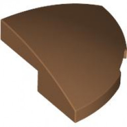 BRICK, 2X2X2/3, 1/4 SPHERE, W/ CUTOUT: {умерен нуга}