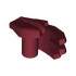 Hand Vecna Claw (fits Minifigure Hand): {нов тъмно червен}
