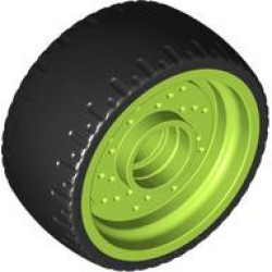 WHEEL, DIA. 24X12: {ярко жълто-зелен}