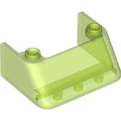 WINDSCREEN 36 GR. 3X4X1 1/3: {прозрачно ярко зелен}