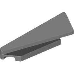 LEFT DESIGN ELEMENT 1X5X11/3, NO. 1: {тъмно каменно сив}