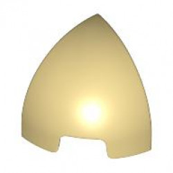 1/4 SPHERE 1X1X1: {тухлено жълт}