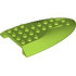 Roof tile 6x10 w. double bow: {ярко жълто-зелен}