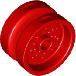 RIM, DIA. 18X12 W/ 4.85 HOLE & STUD: {ярко червен}