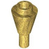 CONE 1X1 INVERTEDE W. SHAFT: {топло златист}