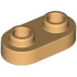 PLATE 1X2, ROUNDED, NO. 1: {умерен тан}