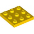 PLATE 3X3: {ярко жълт}