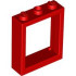 FRAME 1X3X3: {ярко червен}
