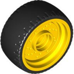 WHEEL, DIA. 24X12: {ярко жълт}