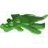 Plant Leaves Angular with Bar Handle on End, 7 Spikes: {ярко зелен}