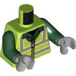 MINI UPPER PART, NO. 7958: {ярко жълто-зелен}