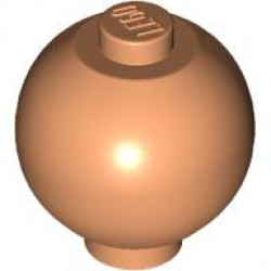 DOUBLE SPHERE 2X2X1 2/3, W/ KNOB: {нуга}
