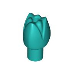 PLANT, W/ 3.2 SHAFT, 1.5 HOLE, NO. 2: {ярко синьо-зелен}