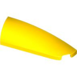 RIGHT, BRICK 1X4X1 BOW: {ярко жълт}