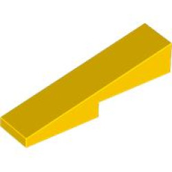 ROOF TILE 1X4X1, NO. 2: {ярко жълт}