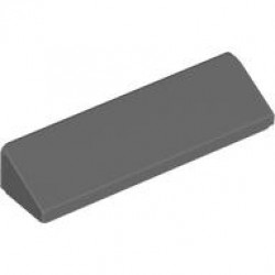 ROOF TILE 1X4X2/3, NO. 1: {тъмно каменно сив}