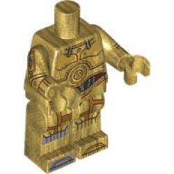 MINI FIGURE, W/ FUNCTION, NO. 12: {топло златист}