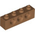 TECHNIC BRICK 1X4, Ã˜4,9: {умерен нуга}