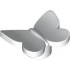 BUTTERFLY, NO. 1: {бял}