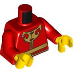 MINI UPPER PART, NO. 8004: {ярко червен}