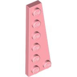 RIGHT PLATE, 2X6, DEG. 9: {пурпурен}