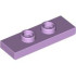 PLATE 1X3 W/ 2 KNOBS: {лавандулов}