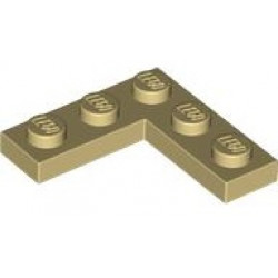 Plate 3 x 3 Corner: {тухлено жълт}