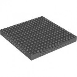 BRICK 4/3, 16X16 W/ 4.85 HOLE: {тъмно каменно сив}