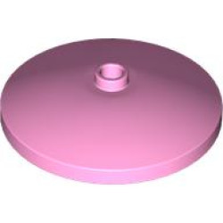 ROUND PLATE Ã˜32X6,4: {светло пурпурен}