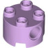 BRICK 2X2 ROUND W/ HOLE Ø4,85: {лавандулов}