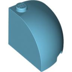 ARCH BRICK 3X3X2: {умерено небесносин}