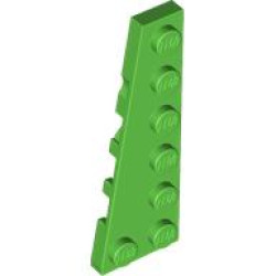 LEFT PLATE, 2X6, DEG. 9: {ярко зелен}