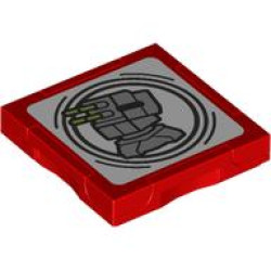 TILE 2X2, W/ FUNCTION, NO. 29: {ярко червен}