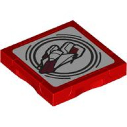TILE 2X2, W/ FUNCTION, NO. 30: {ярко червен}