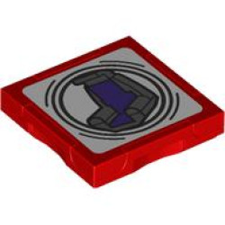 TILE 2X2, W/ FUNCTION, NO. 31: {ярко червен}