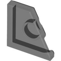 RIGHT TILE 2X2, DEG. 27, NO. 1: {прозрачно черен}