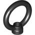 RING 3X3, W/ 3.2 SHAFT, NO. 1: {черен}