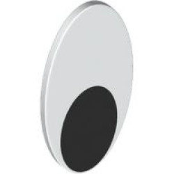 OVAL SHIELD, NO. 11: {бял}