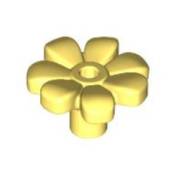 FLOWER, W/ 3.2 SHAFT, 1.5 HOLE, NO. 1: {студено жълт}