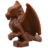 Dragon, Baby, Perched with Folded Wings: {червеникаво-кафяв}