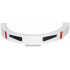 Vehicle, Mudguard 10 x 5 with Bar Handle with Black and Silver Air Vents and Red Lines Pattern: {бял}