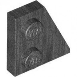 RIGHT PLATE 2x2 27DEG: {титаниево метален}