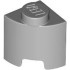 Brick, Round 1 x 1 Quarter: {умерено каменно сив}